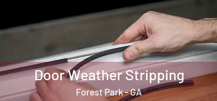  Door Weather Stripping Forest Park - GA