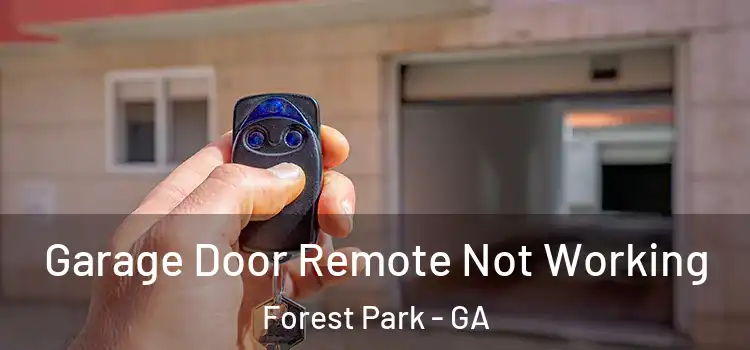  Garage Door Remote Not Working Forest Park - GA
