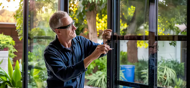 Replacing Sliding Door Lock Forest Park